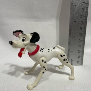 VINTAGE Disney 101 Dalmations 3” Pongo figure puppy dog great condition